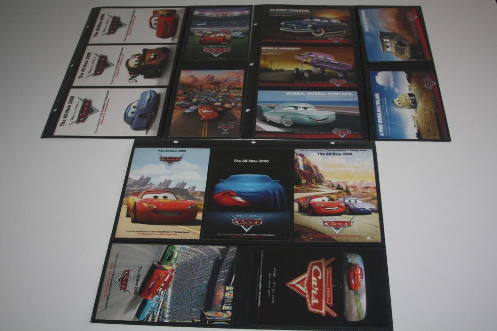 29 originele Disney Cars postkaarten 2006 +- 10x15 cm, Ophalen of Verzenden, Overige figuren, Nieuw, Papier, Kaart of Schrift