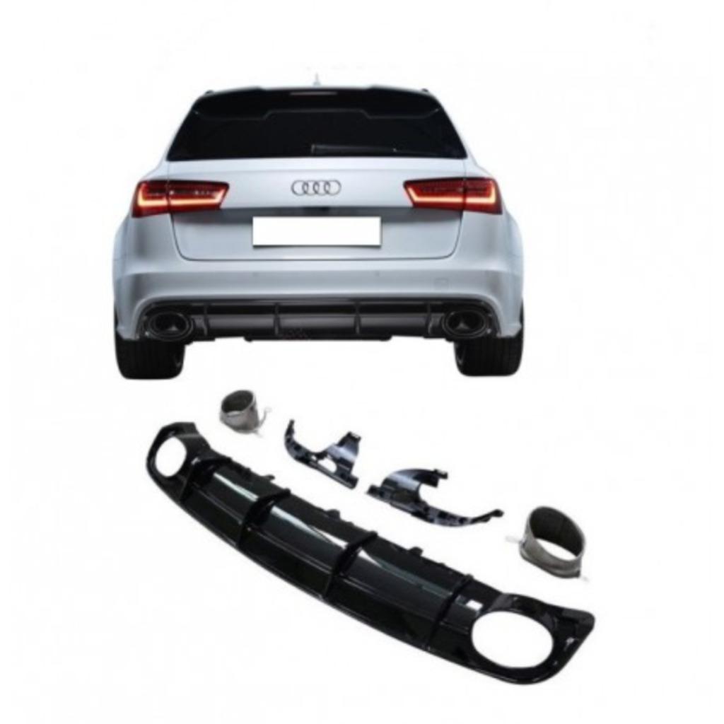 DIFFUSEUR LOOK RS6 POUR AUDI A6 4G (14-18) POUR SLINE, Enlèvement