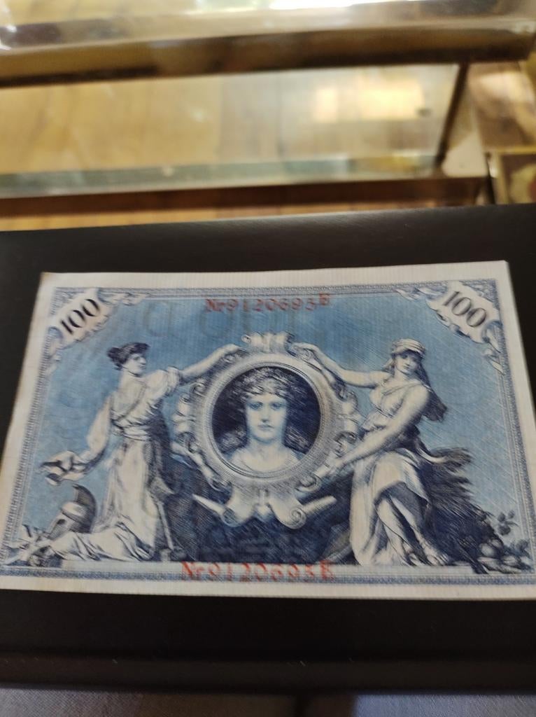 Berlin 1908 ,oud geld, Postzegels en Munten, Ophalen of Verzenden