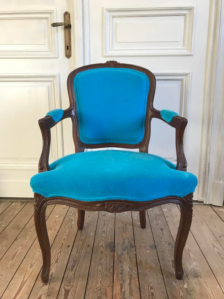 Louis Quinze fauteuil, Ophalen