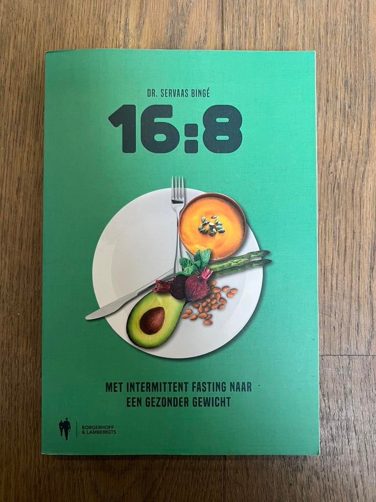 Servaas Bingé - 16:8, Boeken, Dieet en Voeding, Ophalen of Verzenden, Zo goed als nieuw, Servaas Bingé