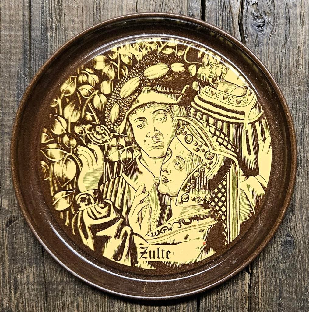 Zulte vintage metalen onderzet dienblad
Dit is e, Ophalen of Verzenden