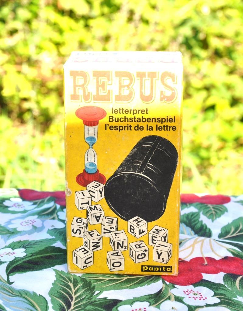 jeu de société rebus avec dés, Cinq joueurs ou plus, Enlèvement ou Envoi, Utilisé, Papita