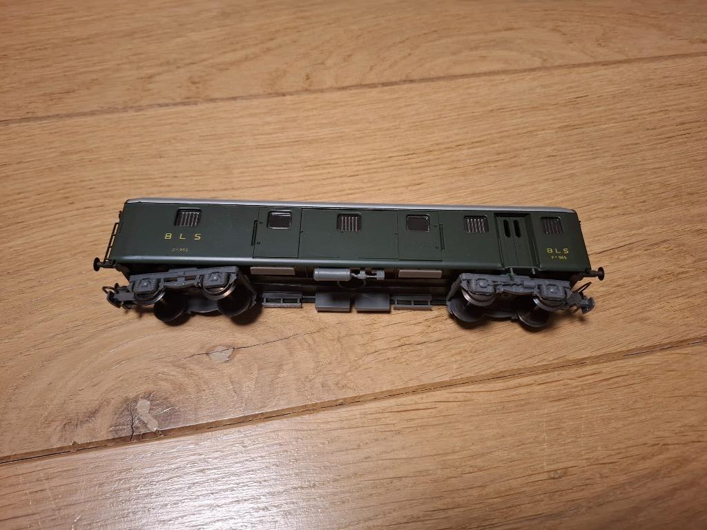 Klein Modellbahn 382 - fourgon BLS, Enlèvement, Utilisé, Wagon, Autres marques
