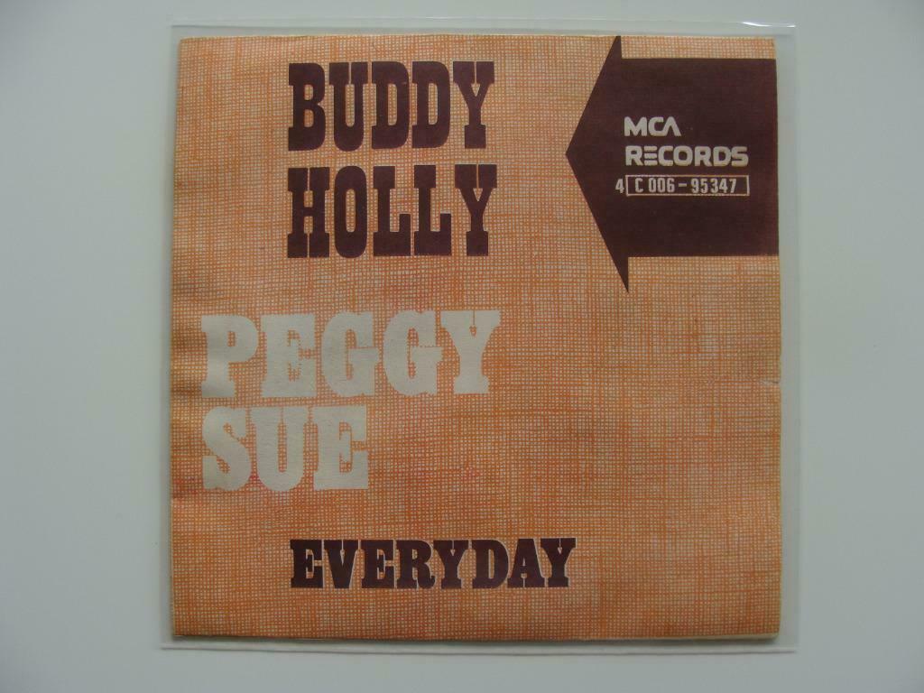 Buddy Holly ‎– Peggy Sue / Everyday (1974), Cd's en Dvd's, Vinyl Singles, Ophalen of Verzenden, Rock en Metal