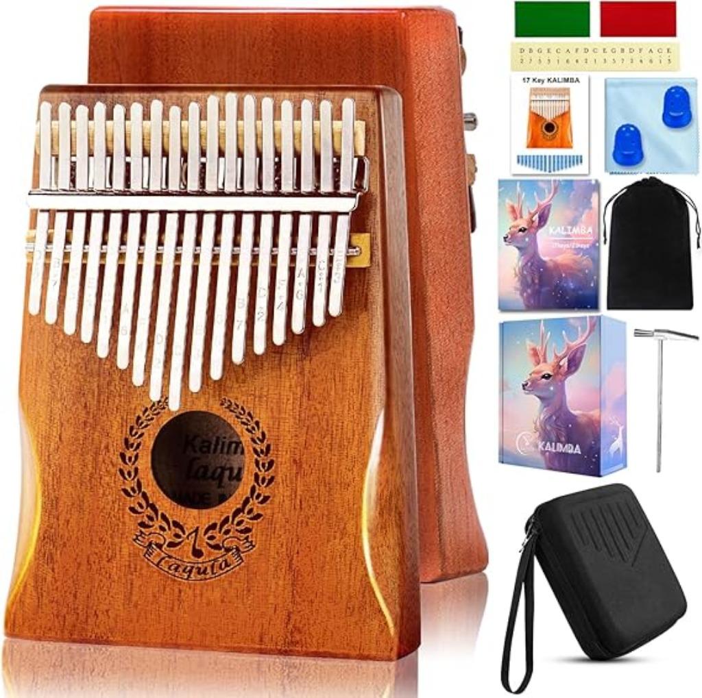 Kalimba 17 toetsen duimpiano SNELLE GRATIS LEVERING, -, Verzenden, -, LAQULA