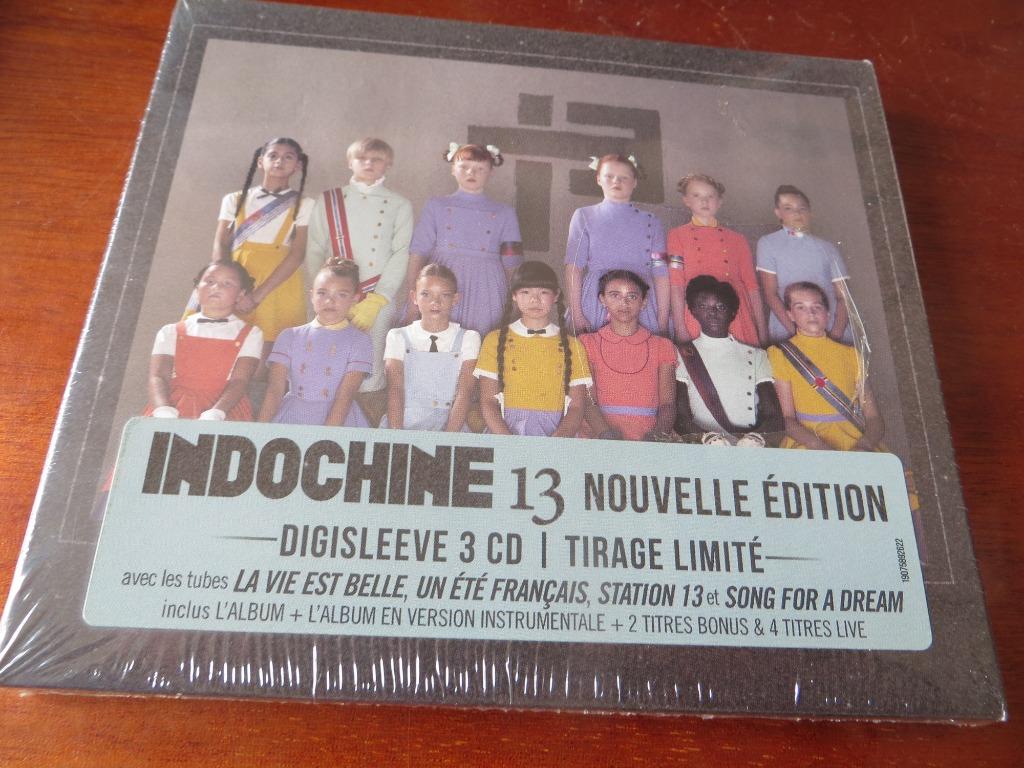 INDOCHINE 3 CD SET - 13 NOUVELLE EDITION (DIGISLEEVE), Envoi, Neuf, dans son emballage, Coffret