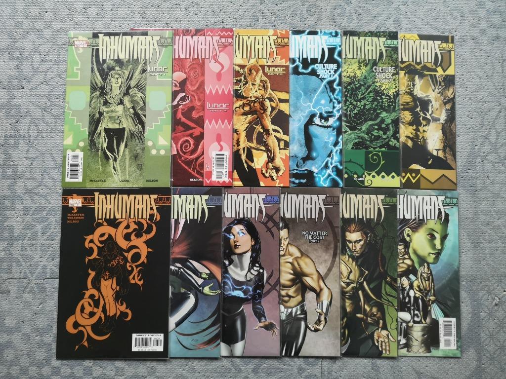 Inhumans (vol.4) #1-12 (completed) 2003, Série complète ou Série, Enlèvement ou Envoi, Comme neuf