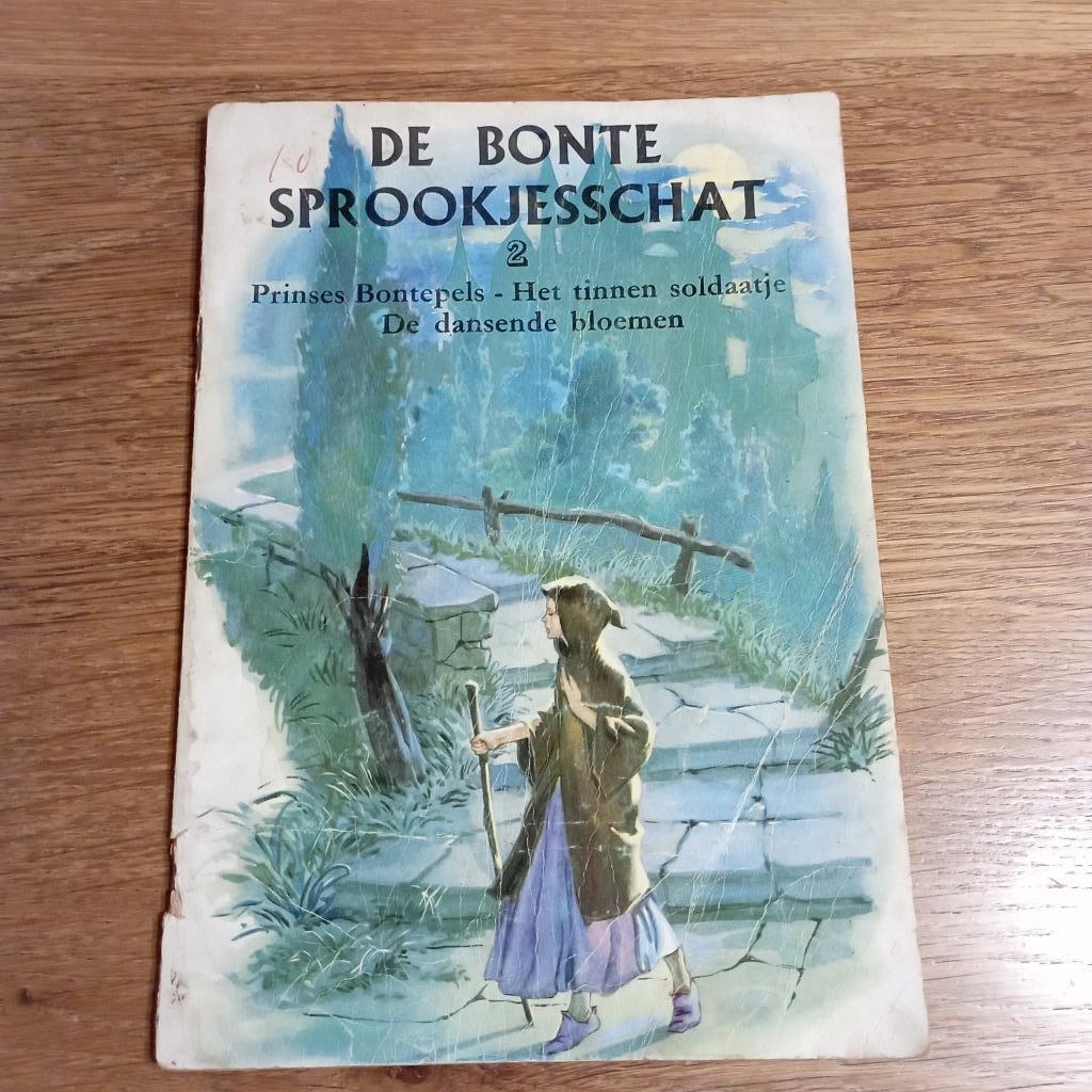 De bonte Sprookjesschat boekje 2 - Grimm - Andersen, Gelezen, Hans Christian Andersen; Grimm, Jongen of Meisje, Ophalen of Verzenden