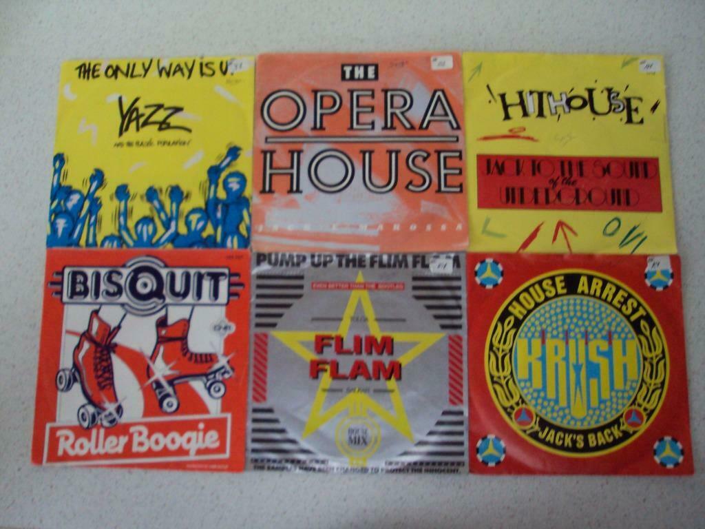 Part 80 - 6 Singles van Yazz, Jack E. Makossa, Jack To The S, Ophalen of Verzenden, Gebruikt