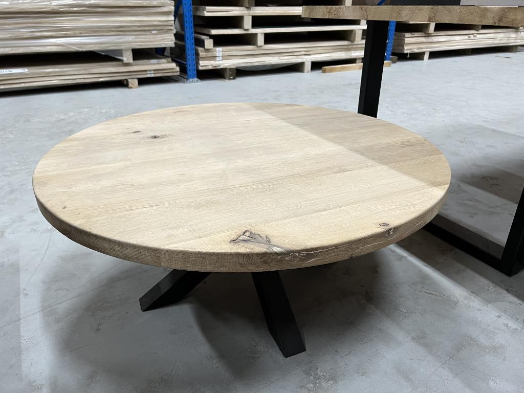 Eettafel | ronde eettafel | tafel | eiken | eettafel rond, Ophalen, Nieuw, Rond, Eikenhout