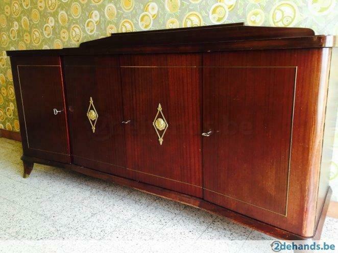 Commode en placage de hêtre laqué, Enlèvement, Utilisé