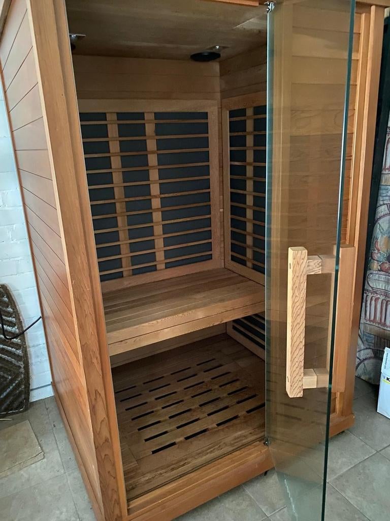 Infrarood sauna sunlighten 2, Sport en Fitness, Ophalen, Zo goed als nieuw, Infrarood