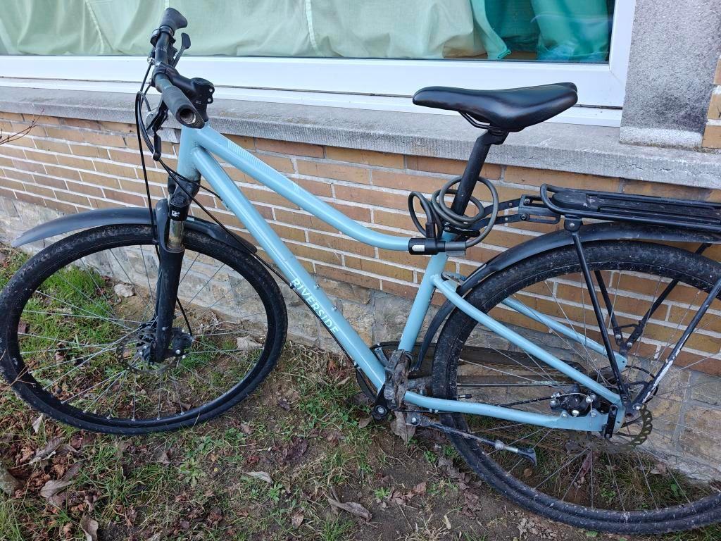 hybridefiets maat S, Ophalen, Gebruikt, 20 tot 24 inch, Riverside