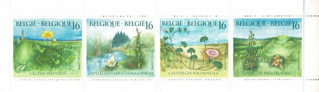 Postzegelboekje planten 1994, Postzegels en Munten, Postzegels | Europa | België, Verzenden, Orginele gom, Postfris, Postfris