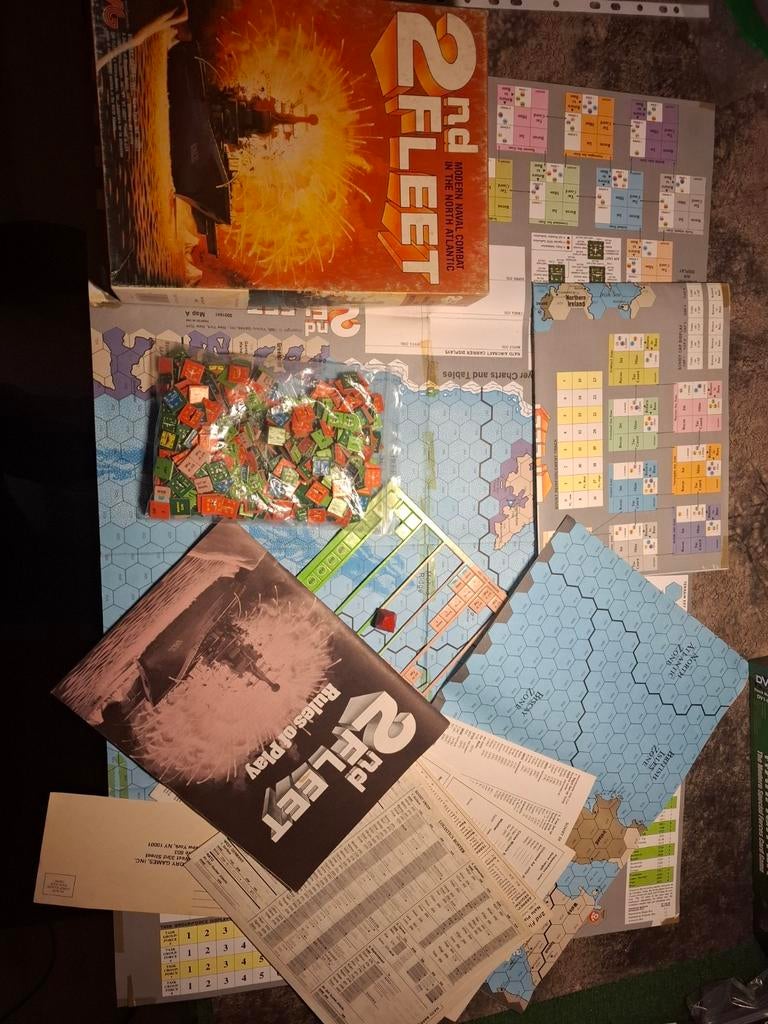 2dd fleet  / second fleet   victory games, Ophalen of Verzenden