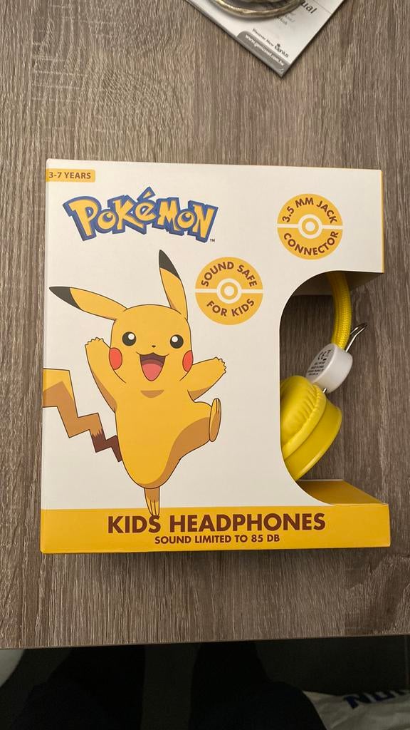 Pikachu hoofdtelefoon, TV, Hi-fi & Vidéo, Casques audio, Enlèvement ou Envoi, Neuf, Autres marques, Surround