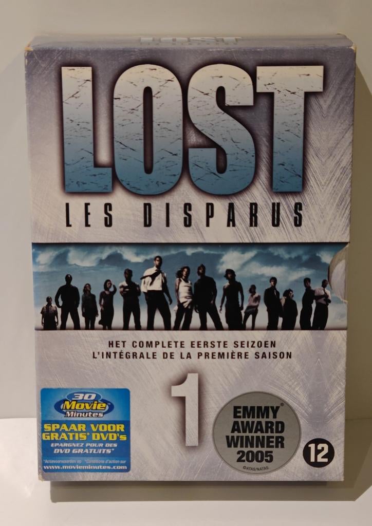 LOST – Seizoen 1 | 7-DVD Box | Emmy-winnaar | NL/FR versie, Tous les âges, Coffret, Comme neuf, Action et Aventure