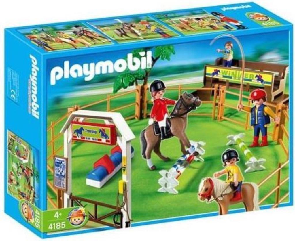 Playmobil 4185 Paardendressuur, Ophalen of Verzenden, Zo goed als nieuw, Complete set