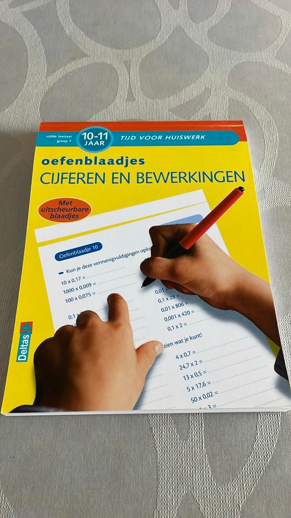 cijfers en bewerkingen vijfde leerjaar groep 7, Ophalen, Geert Heymans, Zo goed als nieuw