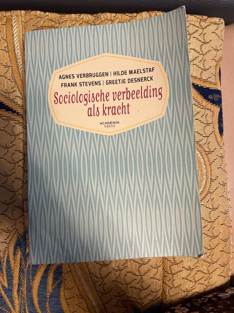 Sociologische verbeelding als kracht, Boeken, Ophalen of Verzenden, Gelezen, Hoger Onderwijs, Academia Press