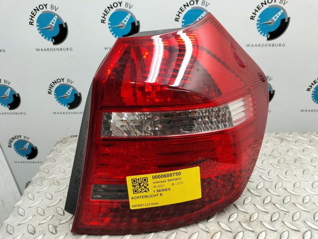 BMW 1 SERIES 118d Corp. Bns Line  ACHTERLICHT R 2007, Enlèvement ou Envoi, Utilisé, Stiba membre