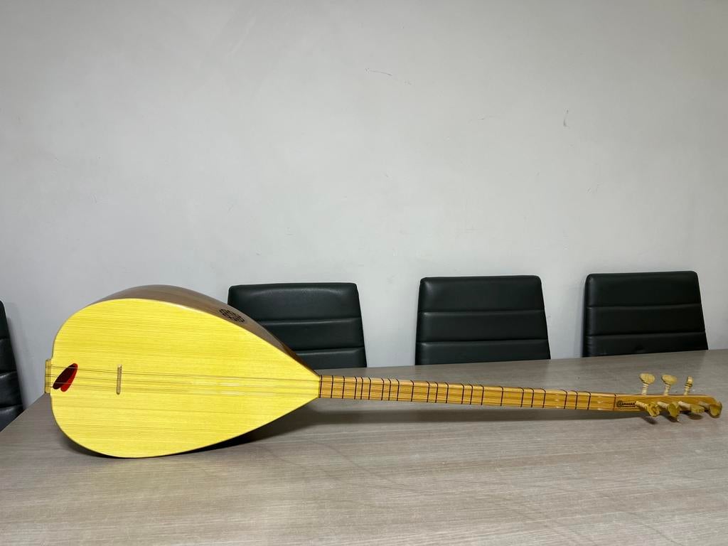 Bağlama / Saz voor beginners met toebehoren + beschermhoes, Ophalen, Zo goed als nieuw