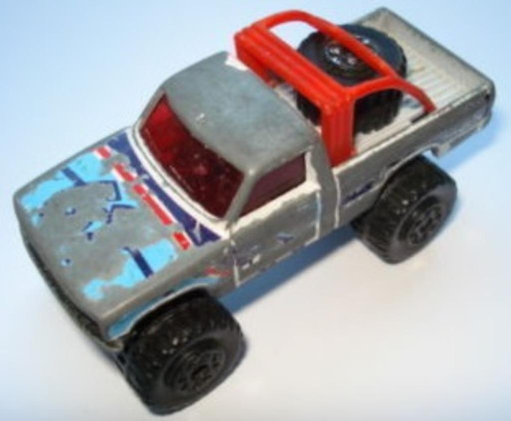 Matchbox 4x4 Open Back Truck 1981 1/64 1:64, Hobby & Loisirs créatifs, Voitures miniatures | 1:50, Envoi, Utilisé, Voiture, Matchbox