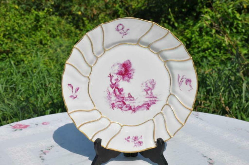§  assiette porcelaine peint main reproduction, Antiquités & Art, Antiquités | Porcelaine, Enlèvement ou Envoi