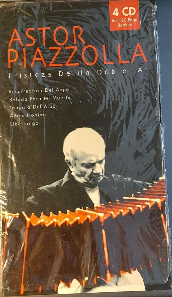 Astor Piazzolla : Tristeza de un doblo 'a'   4cd, Ophalen of Verzenden, Zo goed als nieuw