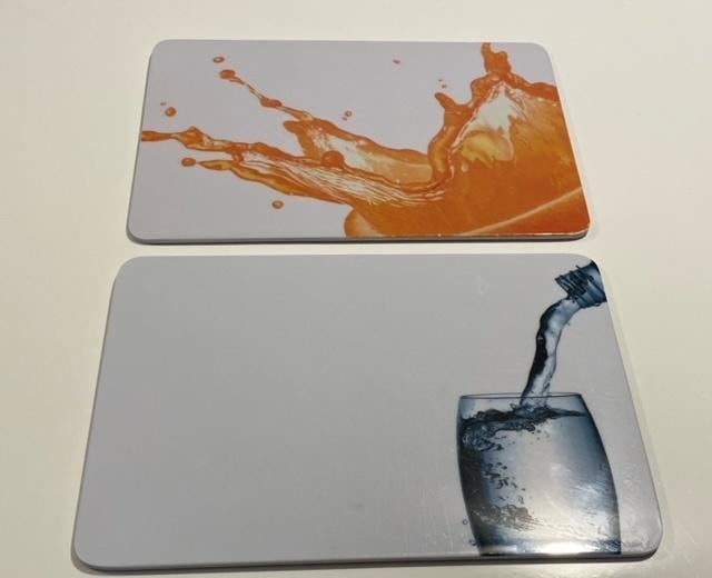 10 melamine eetplankjes, Huis en Inrichting, Ophalen of Verzenden, Gebruikt, Overige materialen, Bord(en)