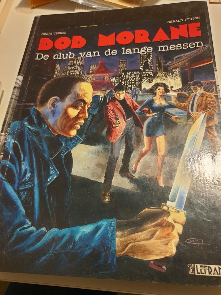 Vernes & Forton BOB MORANE 14 De club vd lange messen 1996, Ophalen of Verzenden