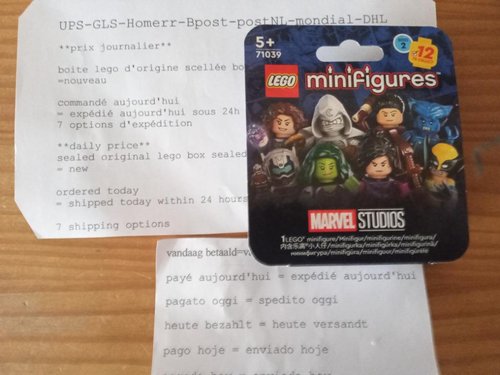 LEGO Minifiguren  Serie 2 -71039 -nr 10 The lady of Pain, Kinderen en Baby's, Verzenden, Nieuw, Complete set, Lego