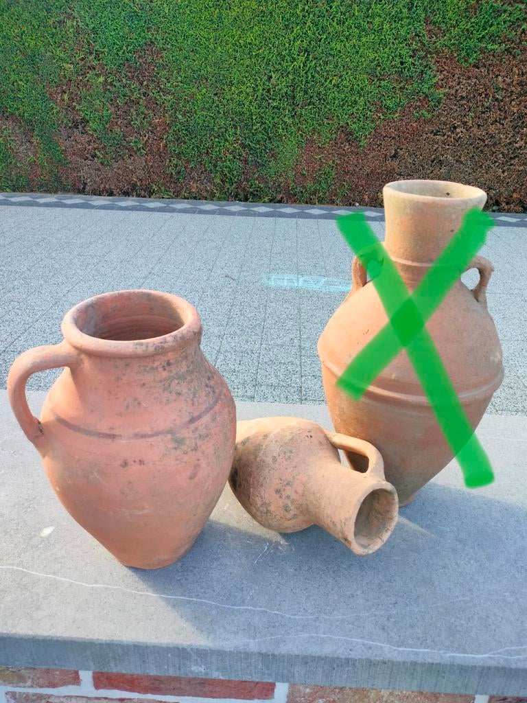Kruiken: decoratie voor in de tuin, Enlèvement, Utilisé