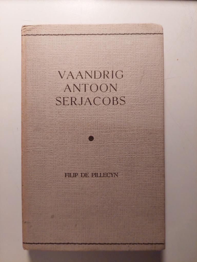 Vaandrig Antoon Serjacobs Filip De Pillecyn, Boeken, Ophalen of Verzenden, Gelezen, België
