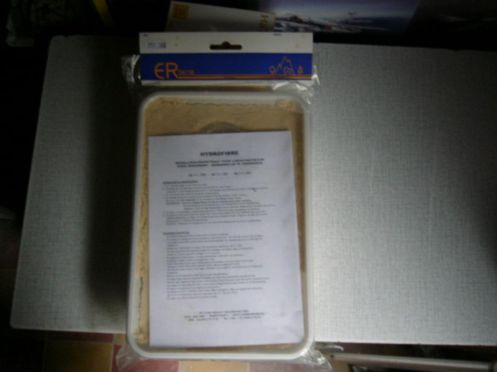 ER DECOR 711.300 HYDROFIBRE GRAND PAQUET DE BASE SABLE, Ophalen of Verzenden, Nieuw, Natuur, Overige merken