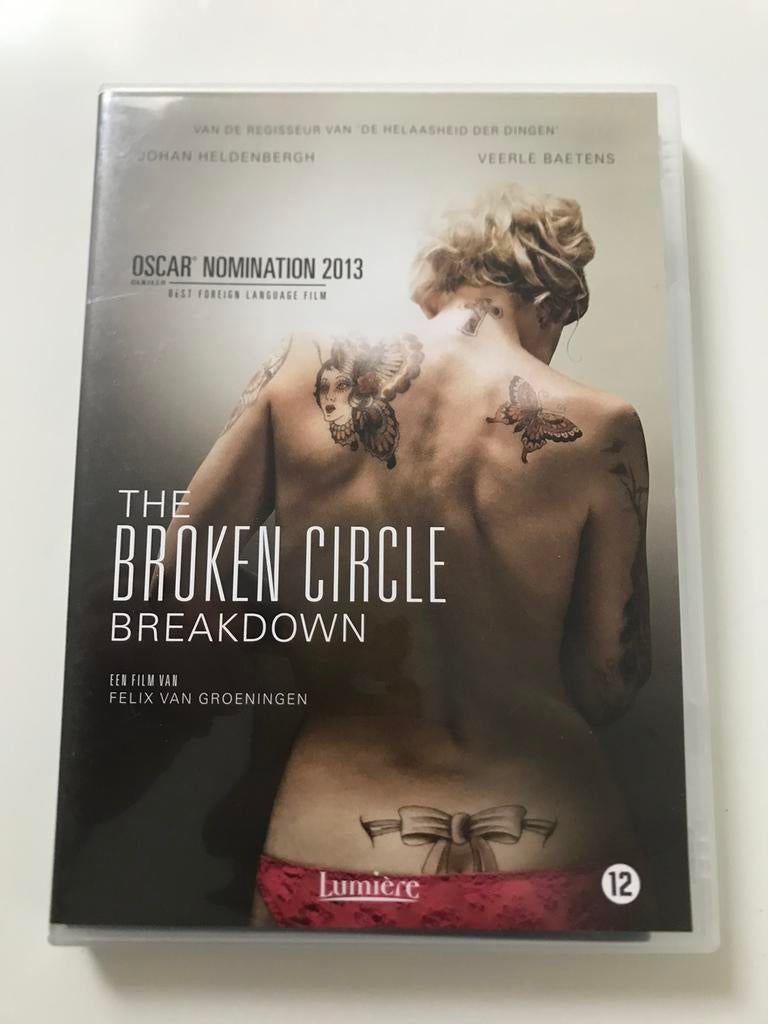 DVD The Broken Circle Breakdown, Cd's en Dvd's, Drama, Ophalen of Verzenden, Zo goed als nieuw, Film