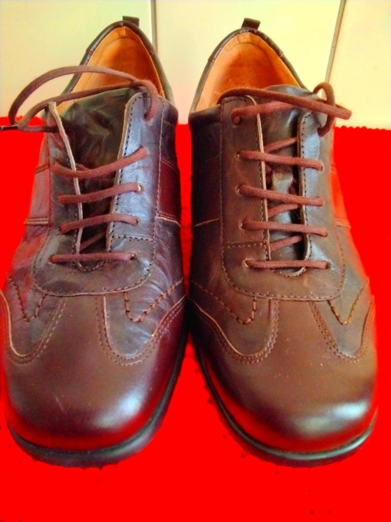 CHAUSSURES CUIR BRUN P. 37, Ophalen, Bruin, Nieuw, ROHDE
