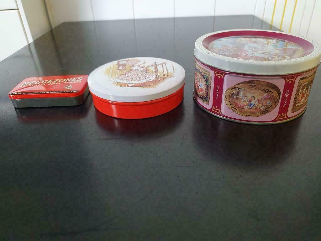 Blikken dozen: Quality Street, Holly Hobbie en Meggezones, Enlèvement, Utilisé, Biscuits, Autres marques