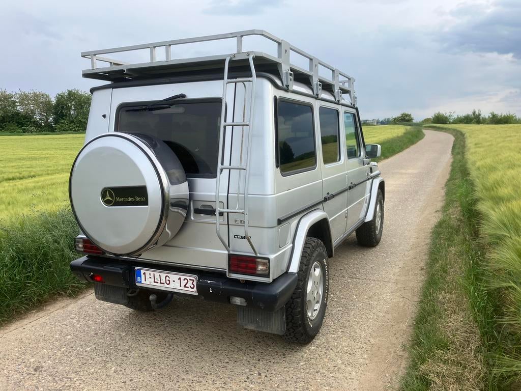 Aluminium dakdrager mercedes g klasse, Ophalen, Zo goed als nieuw