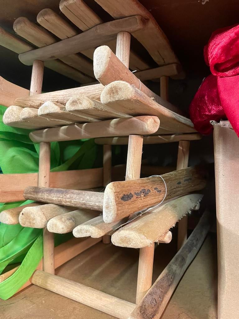 Luges en bois (3) /décoration de Noël, Maison & Meubles, Enlèvement, Comme neuf