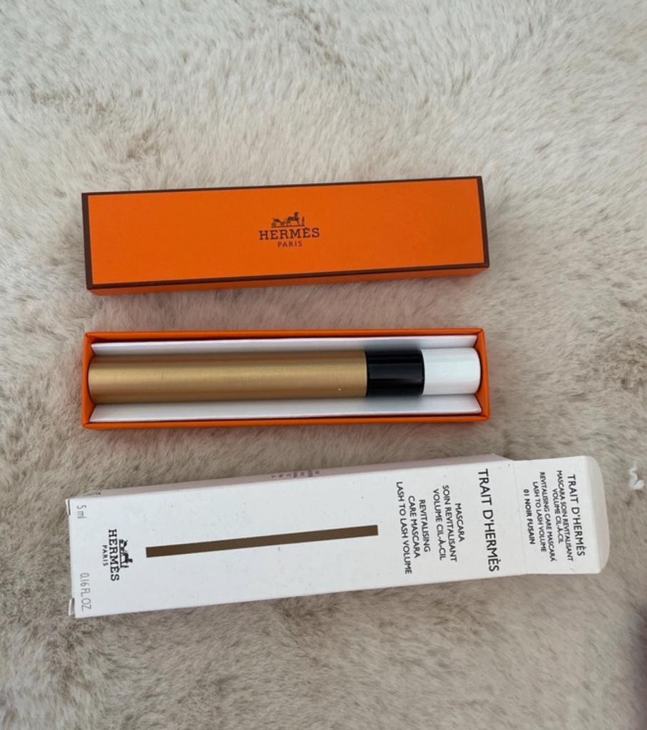 Mascara Trait d'Hermés Volume Color 01 noir neuf, Neuf, Maquillage, Enlèvement ou Envoi, Yeux