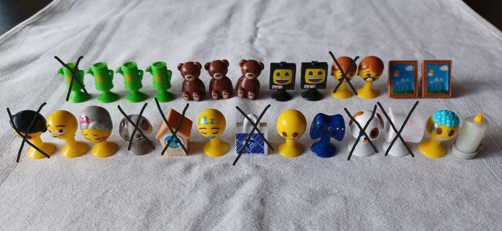 Emojis Aldi 2025, Collections, Jouets miniatures, Comme neuf, Enlèvement ou Envoi