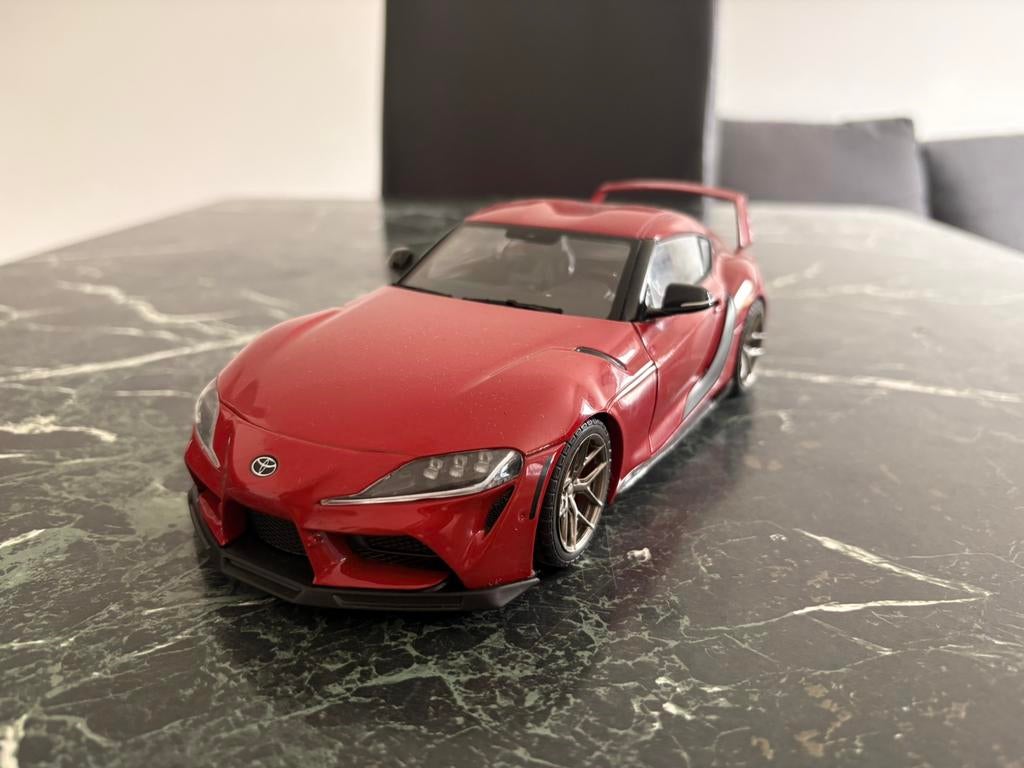 Toyota Suppra 1/18, Hobby en Vrije tijd, Ophalen of Verzenden, Zo goed als nieuw, Solido