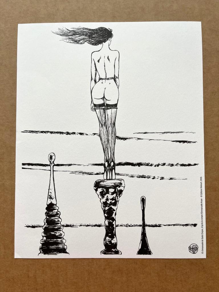 Ex Libris - Emmanuelle - Guido Crépax - Delcourt 2009, Boeken, Stripverhalen, Verzenden