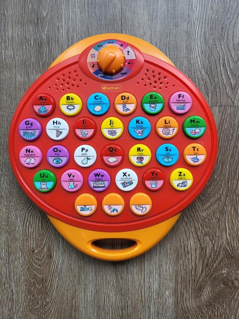 Jeu ABC Nathan, reconnais et apprends des lettres et des mot, Enlèvement ou Envoi, Utilisé, Langue et Lecture, Sonore
