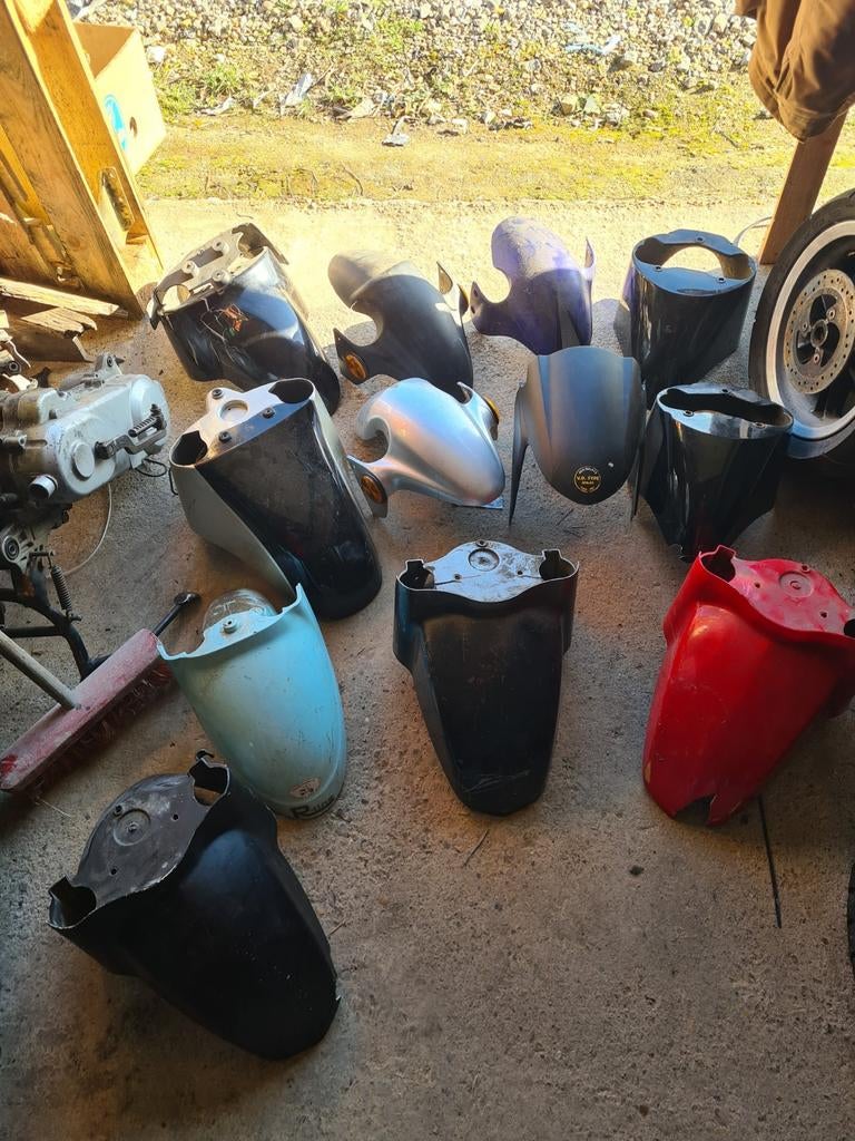 Diverse spatbord 50cc scooter alle modellen en merken, Ophalen of Verzenden