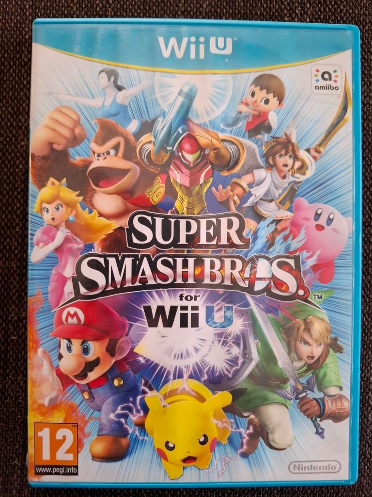 WiiU Super smash bros (compleet), Games en Spelcomputers, Ophalen of Verzenden, Zo goed als nieuw