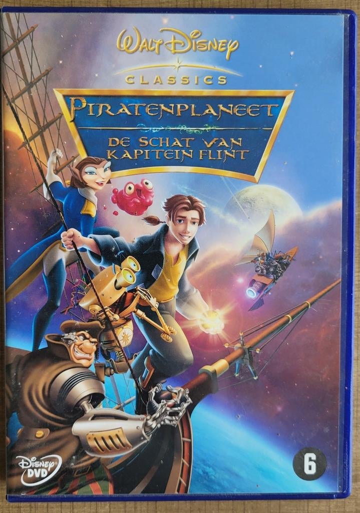 Piratenplaneet - Disney, Cd's en Dvd's, Tekenfilm, Amerikaans, Ophalen of Verzenden, Zo goed als nieuw