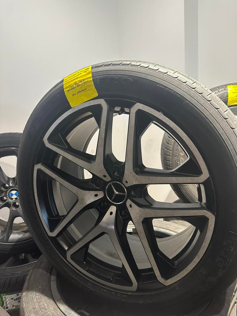 Kit jantes + pneus d’origine Mercedes G63 AMG – 21 pouces, Autos : Pièces & Accessoires, Pneus et Jantes, 4 Saisons, -, -